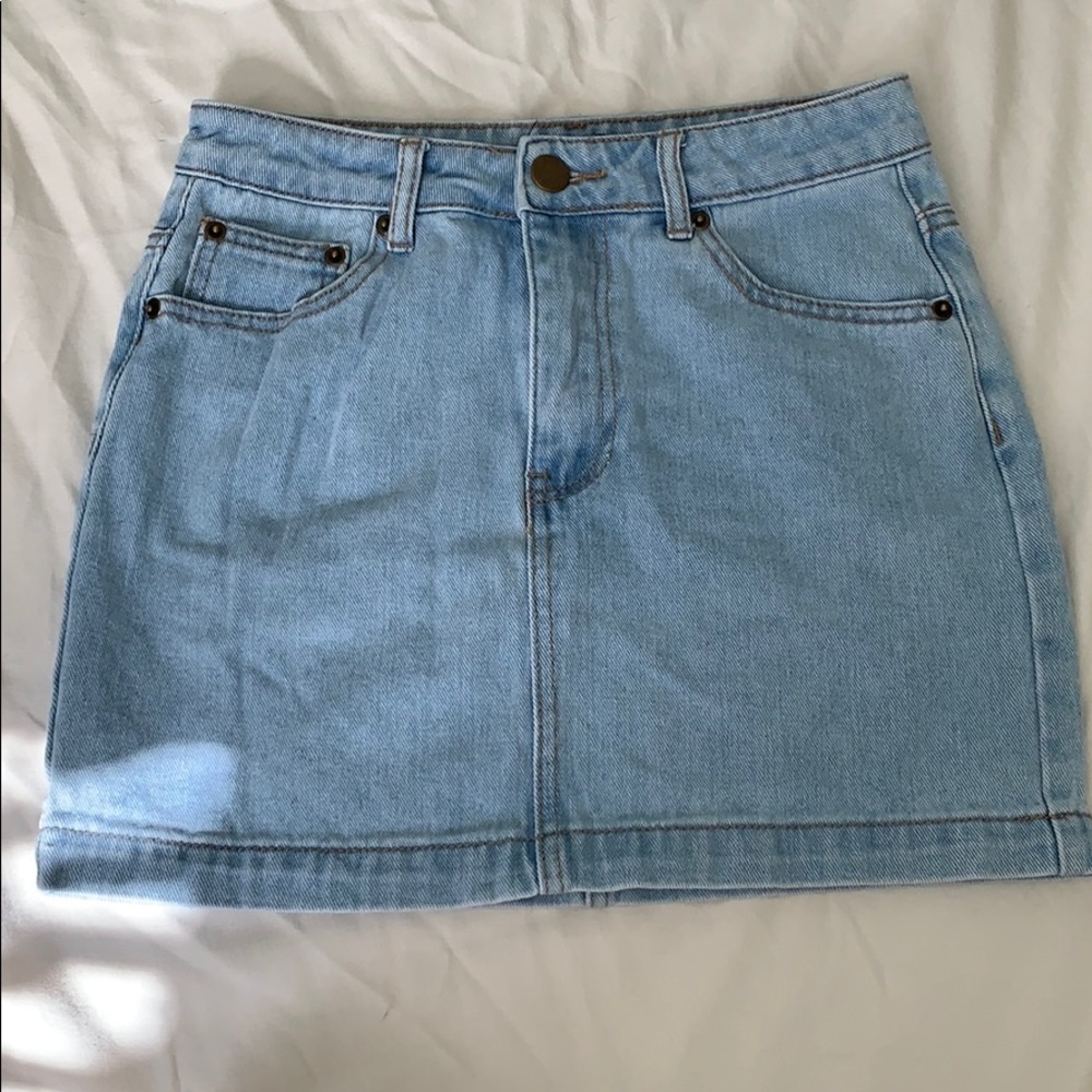 Forever 21 Denim Mini Skirt